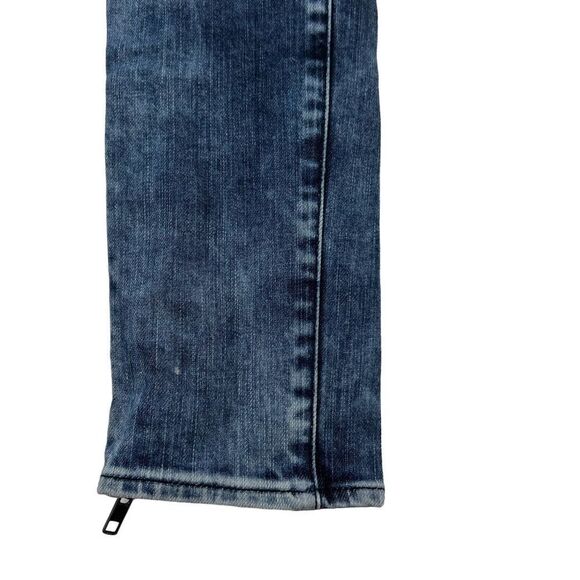 Pre-owned H&M Women Blue Jeans Slim Fit Stretch Cotton Skinny Denim US 26 Turkey - Picture 10 of 14